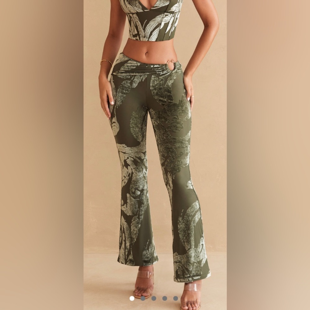 Oh Polly green trousers